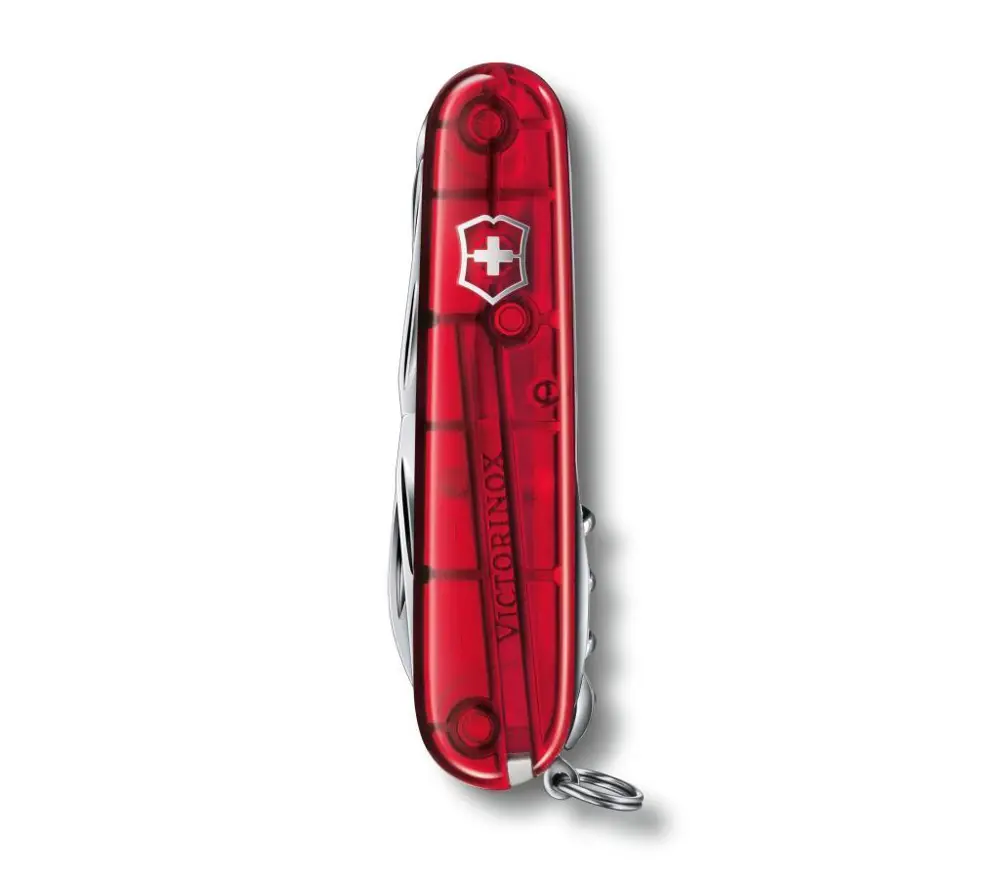 Victorinox Huntsman 1.3713.T Şef Kırmızı İsviçre Çakısı 91mm 15F