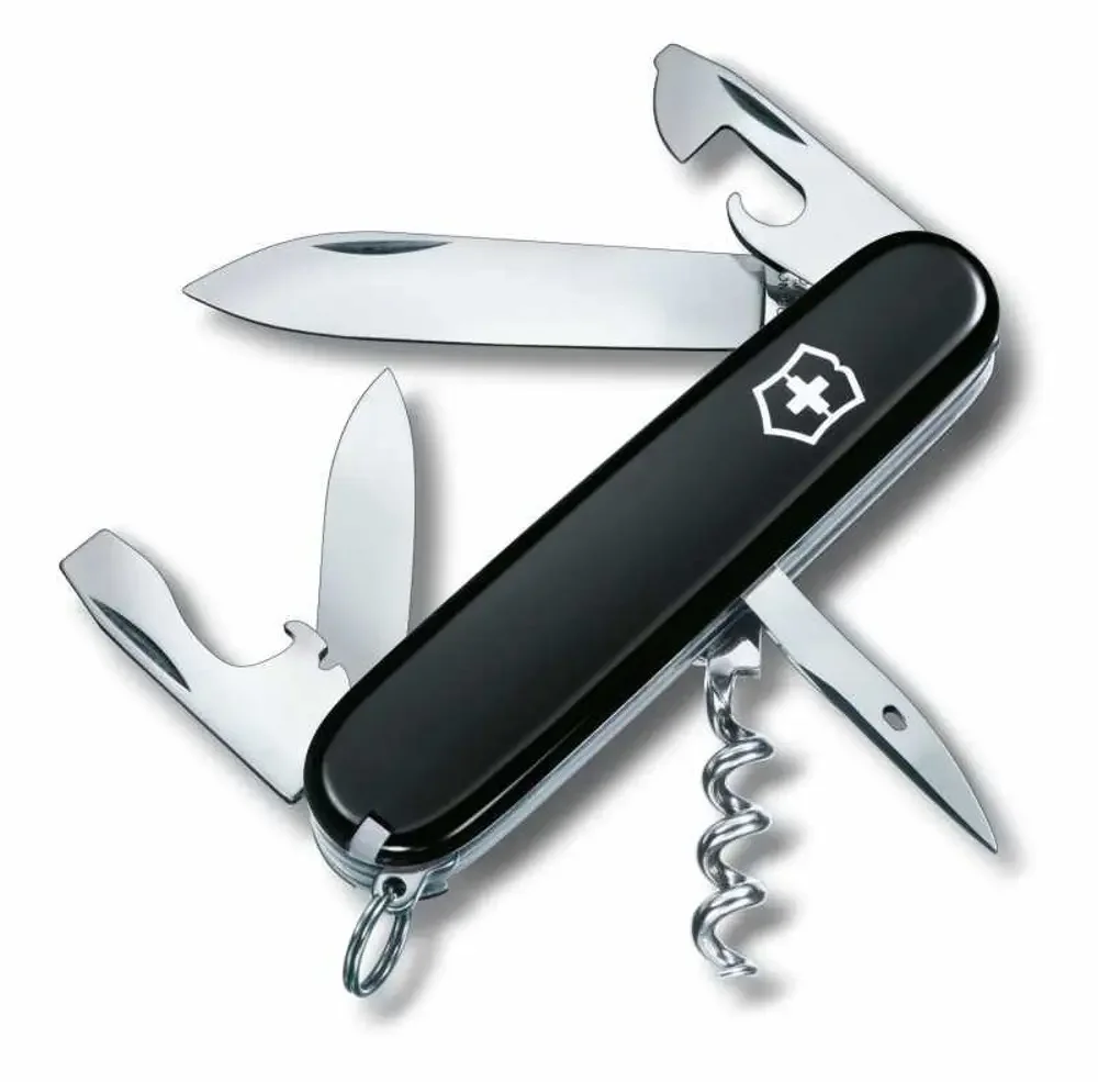 Victorinox Spartan 1.3603.3B1 Siyah İsviçre Çakısı 91mm 12F Victorinox Spartan 1.3603.3B1 Siyah İsviçre Çakısı 91mm 12F