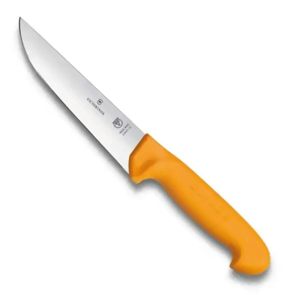 Victorinox Swibo 14cm Kasap Kelle Bıçağı 5.8421.14 Turuncu