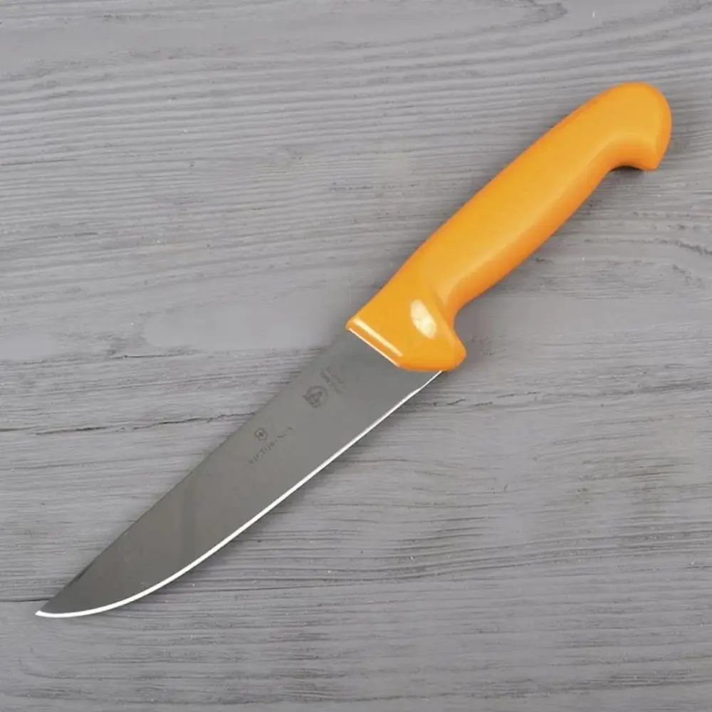 Victorinox Swibo 18cm Kasap Kelle Bıçağı 5.8421.18 Turuncu