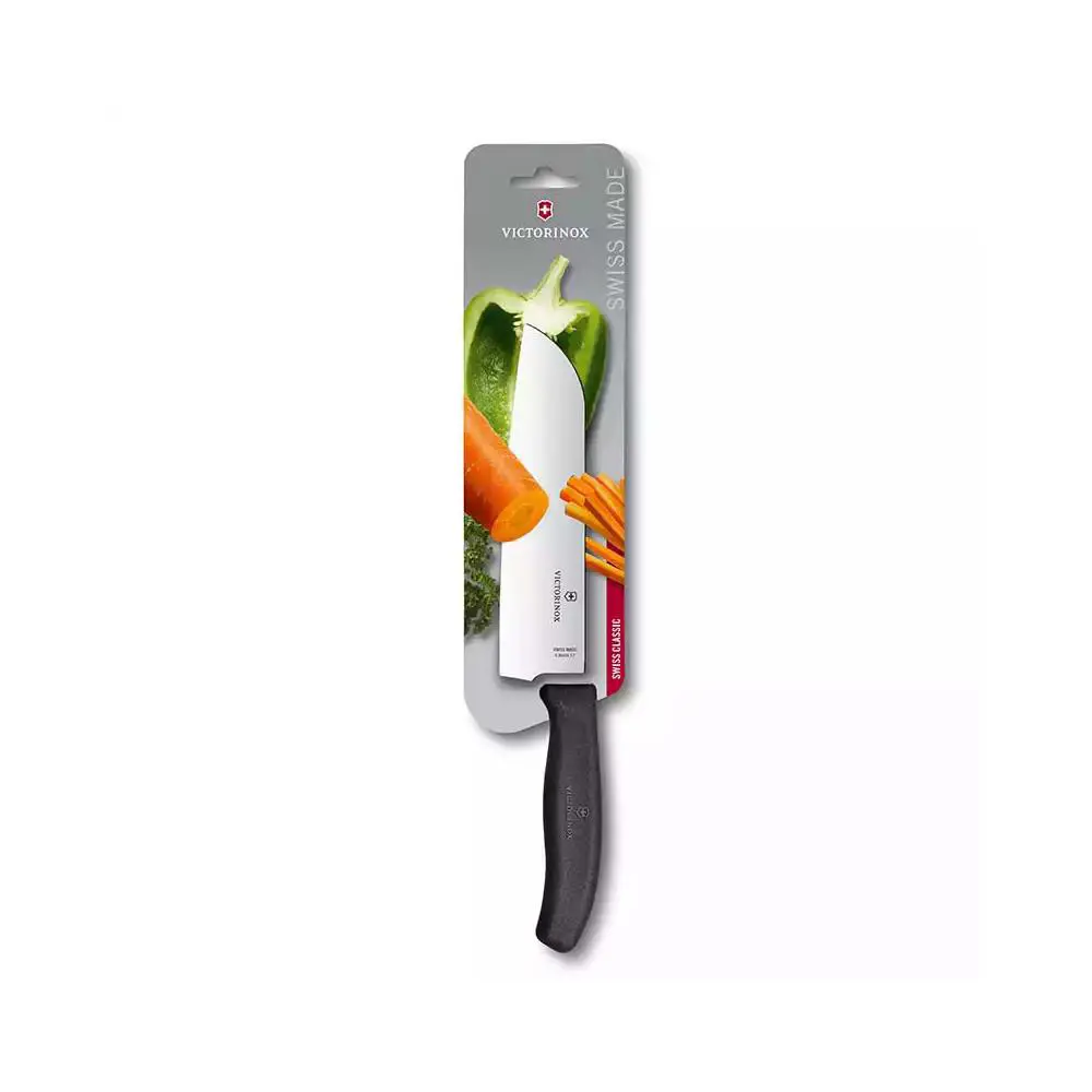 Victorinox Swiss Classic 17cm Santoku Bıçağı 6.8503.17B Siyah