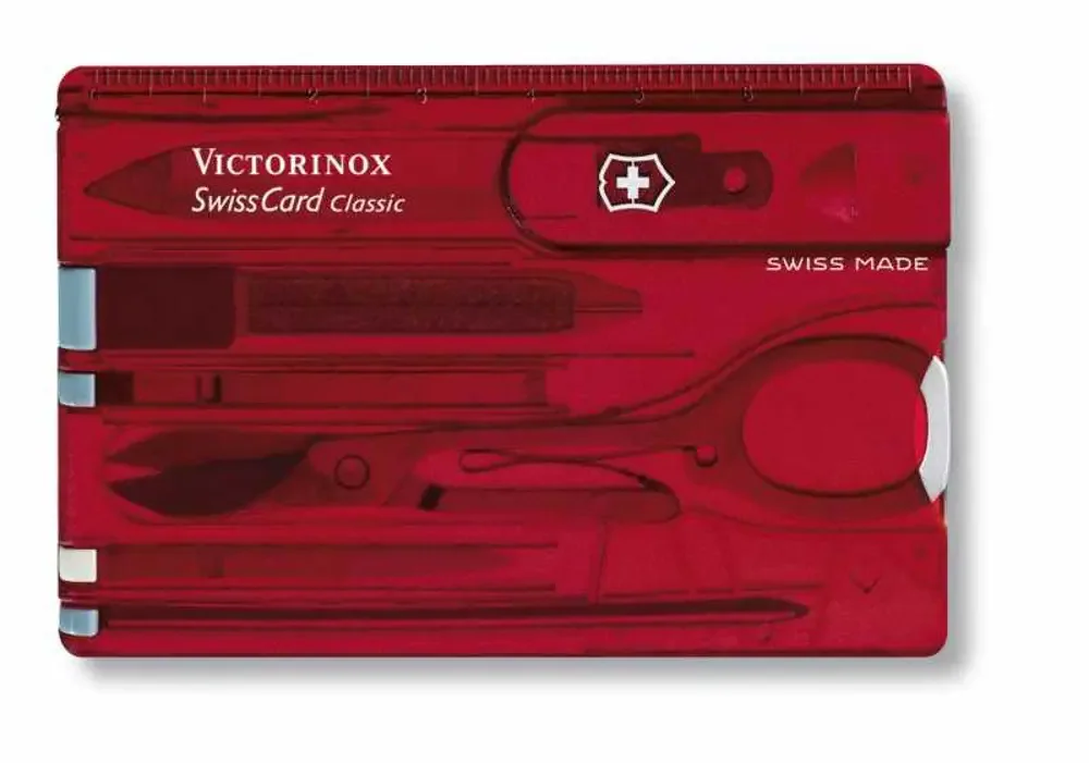 Victorinox SwissCard Classic Ruby 0.7100.T Şeffaf Kırmızı 10F Victorinox SwissCard Classic Ruby 0.7100.T Şeffaf Kırmızı 10F Fiyatı, Yorumları ve Özellikleri