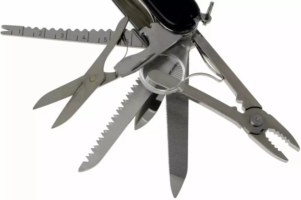 Victorinox SwissChamp 1.6795.3 Siyah İsviçre Çakısı 91mm 33F Victorinox SwissChamp 1.6795.3 Siyah İsviçre Çakısı 91mm 33F