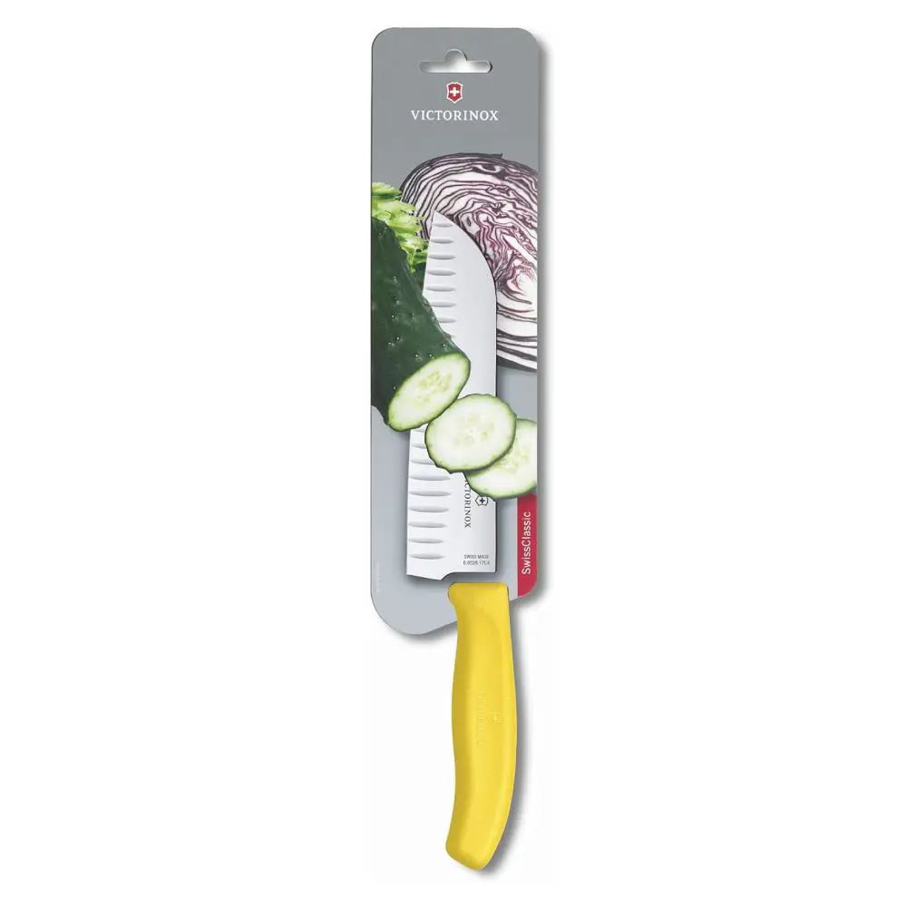 Victorinox SwissClassic 17cm Santoku Bıçağı Oluklu 6.8526.17L8B S
