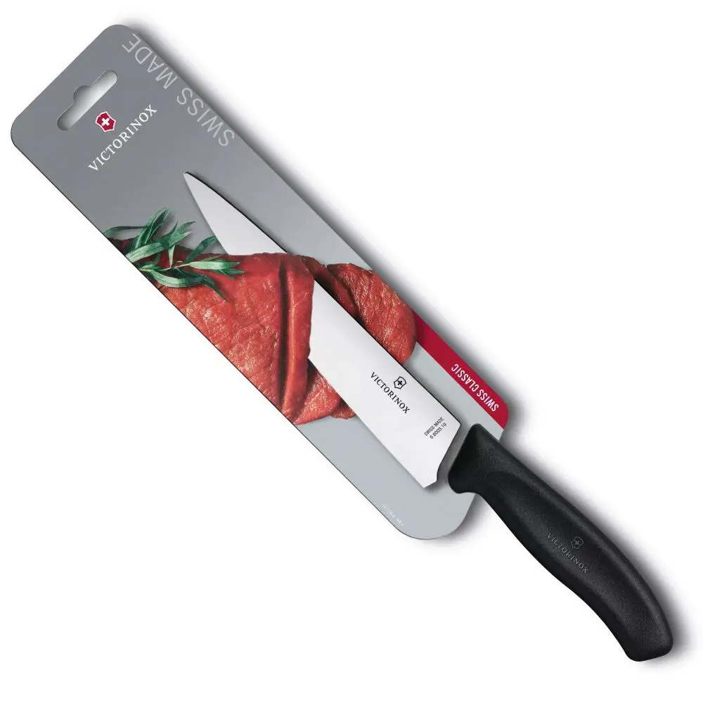 Victorinox SwissClassic 19cm Doğrama Bıçağı 6.8003.19B Siyah