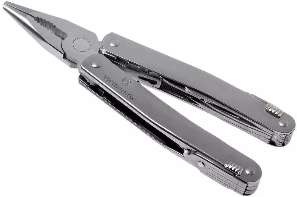 Victorinox SwissTool Spirit X Plus 3.0235.L Deri Kılıflı 35F