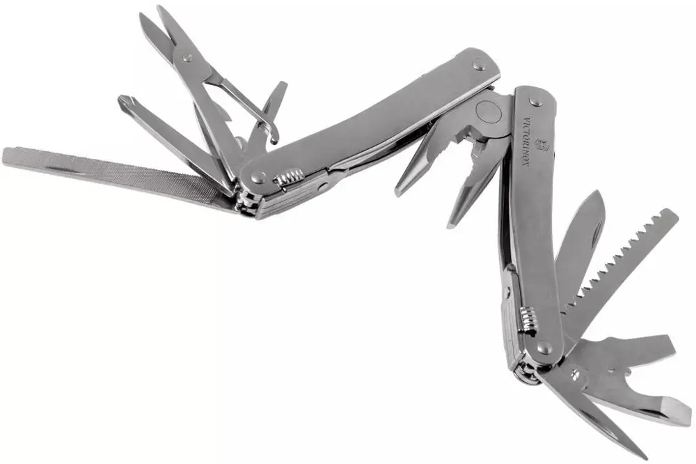 Victorinox SwissTool Spirit X Plus 3.0235.L Deri Kılıflı 35F
