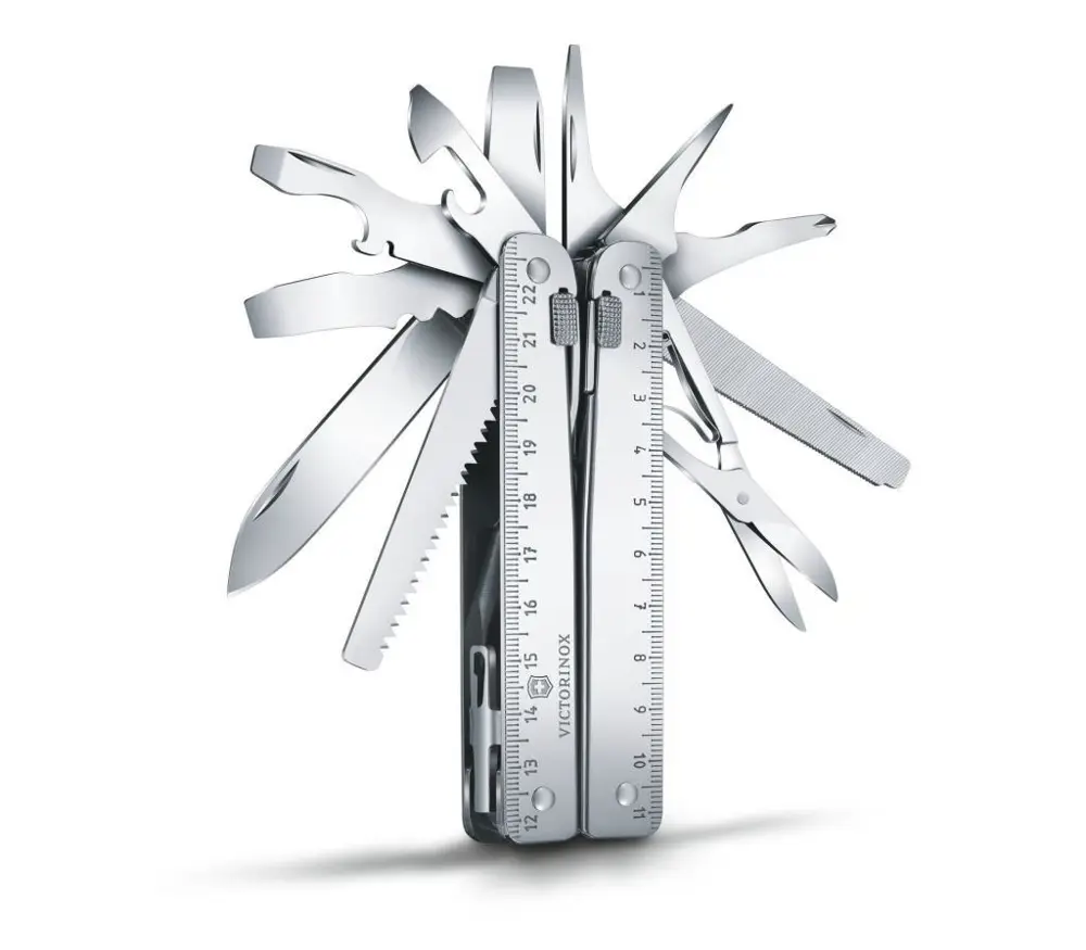 Victorinox SwissTool X Plus Penseli Çakı 3.0338.L Deri Kılıflı Victorinox SwissTool X Plus Penseli Çakı 3.0338.L Deri Kılıflı