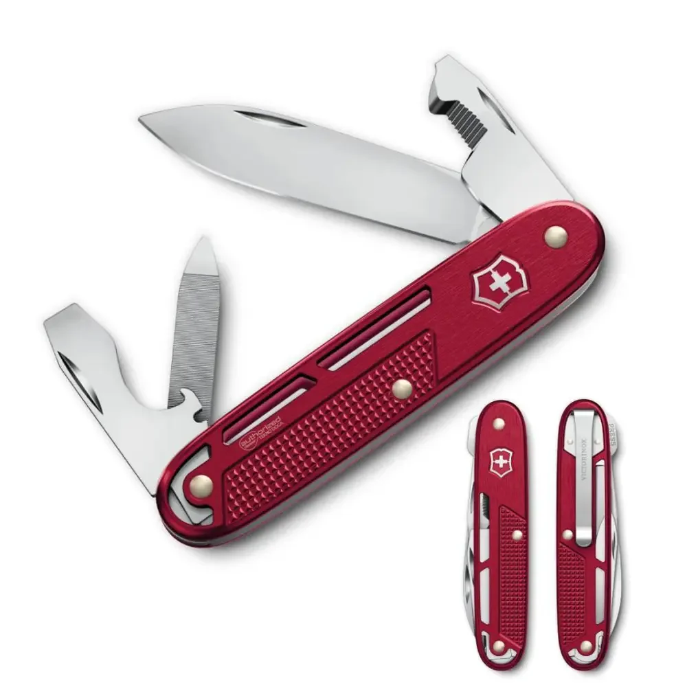 Victorinox Synergy Alox Çakı Kırmızı 0.8216.20 Victorinox Synergy Alox Çakı Kırmızı 0.8216.20