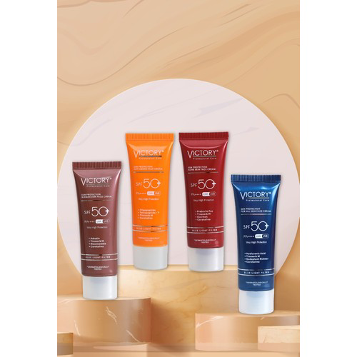 Victory Leke Karşıtı Spf50+ Yüz Güneş Kremi (mavi Işık Filtreli)