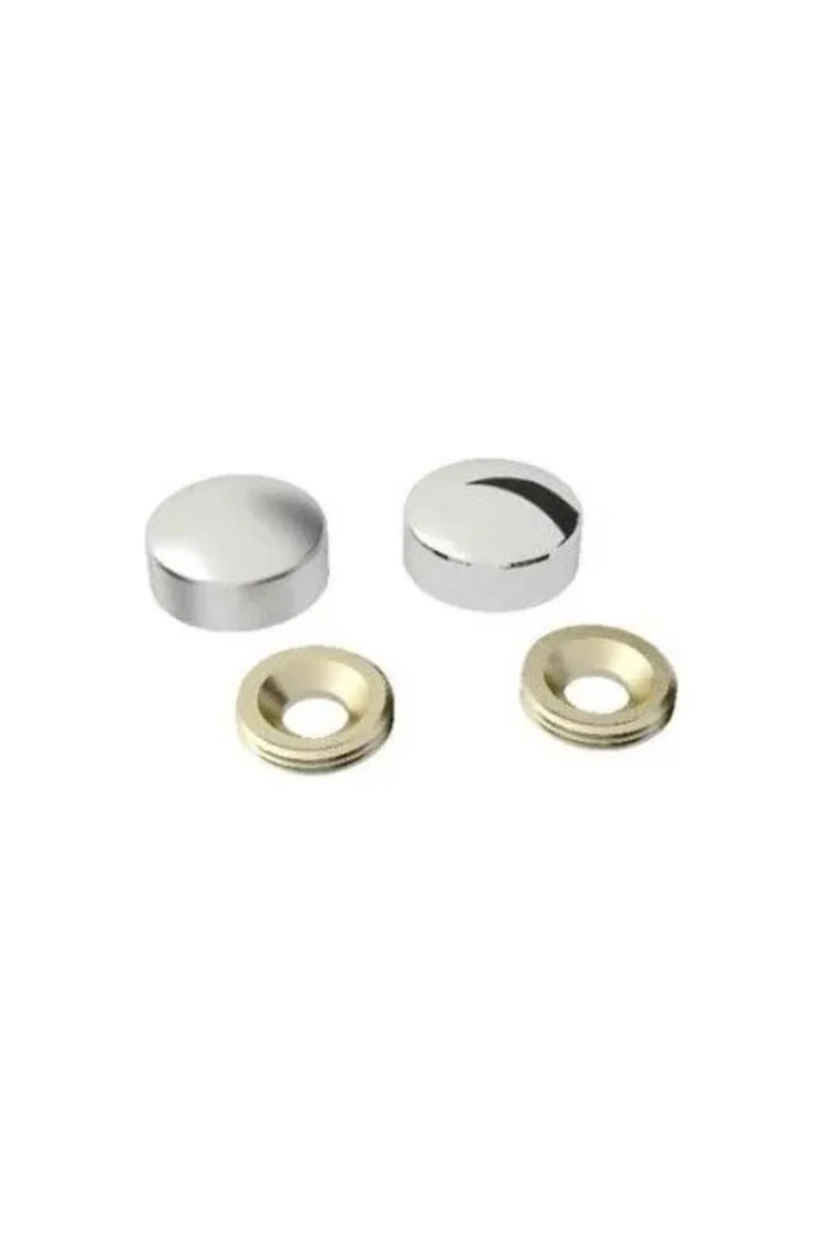 Vida Kapama Kapağı 30 mm, Krom 2 Adet Vida Kapama Kapağı 30 mm, Krom 2 Adet