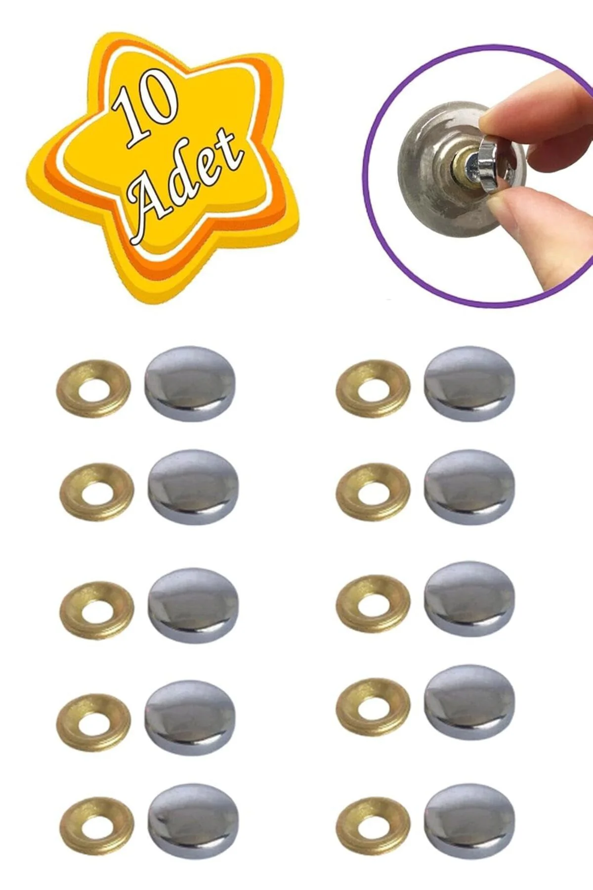 Vida Kapatıcı Kapağı 15 Mm Metal Vida Tapası Tıpası Dekoratif Vida Gizleyici Krom (10 Adet) Vida Kapatıcı Kapağı 15 Mm Metal Vida Tapası Tıpası Dekoratif Vida Gizleyici Krom (10 Adet)
