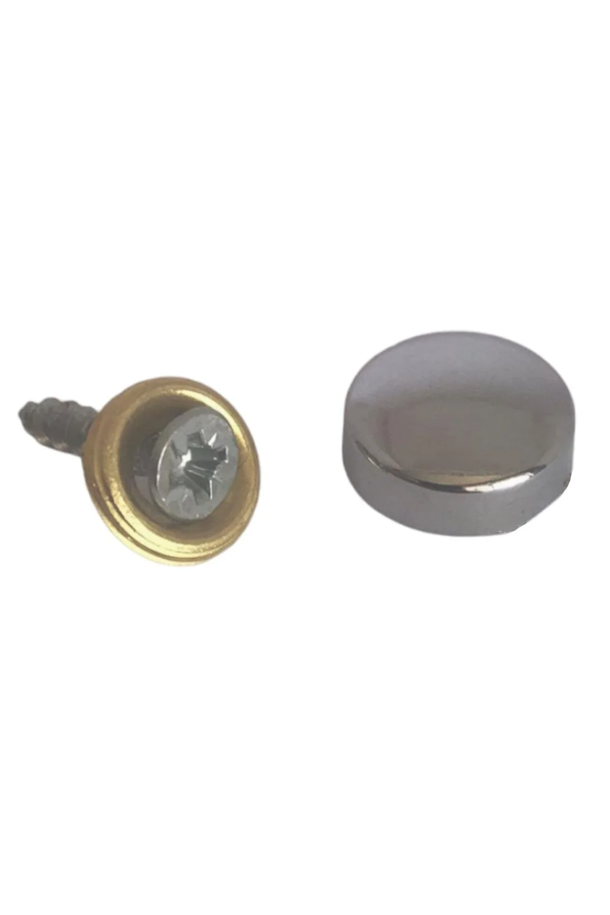 Vida Kapatıcı Kapağı 15 Mm Metal Vida Tapası Tıpası Dekoratif Vida Gizleyici Krom (10 Adet) Vida Kapatıcı Kapağı 15 Mm Metal Vida Tapası Tıpası Dekoratif Vida Gizleyici Krom (10 Adet)