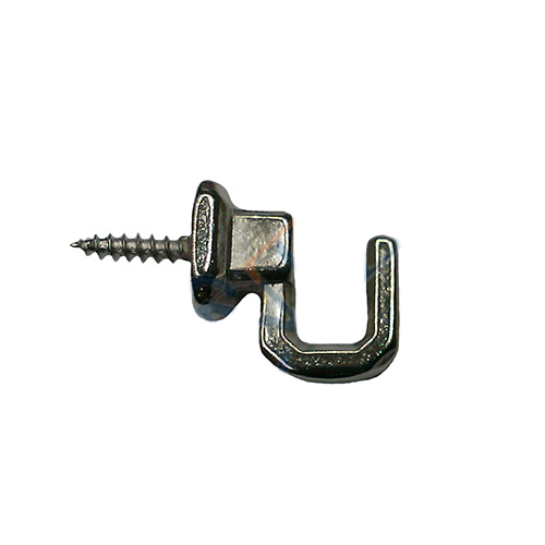 Vidalı Kanca, Askı Küçük - 15x18mm, Nikel - 100 Adet Vidalı Kanca, Askı Küçük - 15x18mm, Nikel - 100 Adet