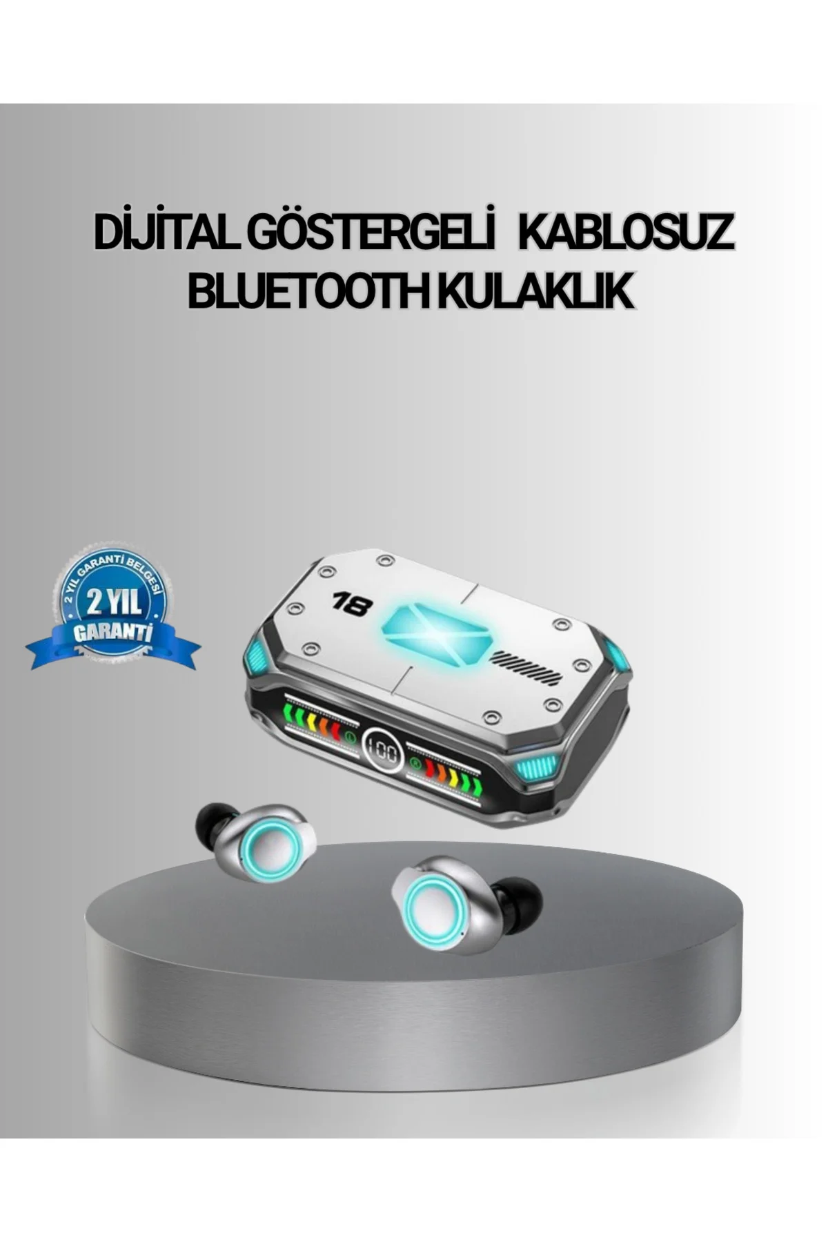Video Çekim Kiti Tripod LED Işık Harici Mikrofon ve Bluetooth Kum