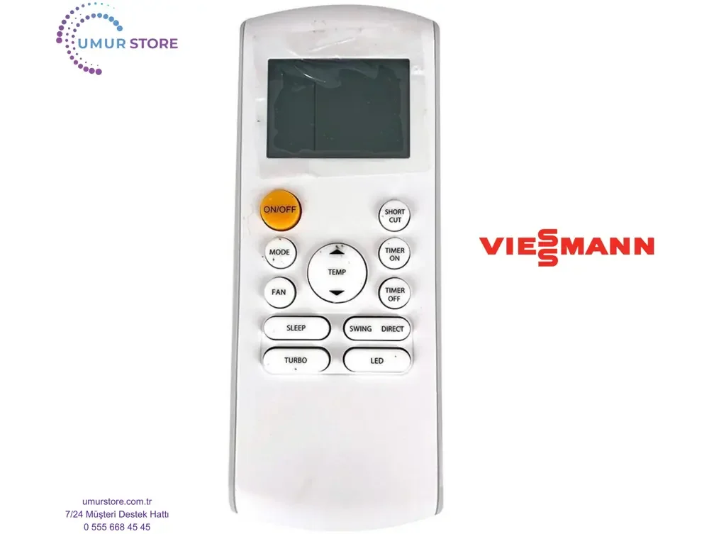 Viessmann Vitoclima 050-S IWAA050MFA052 Uyumlu Klima Kumandası
