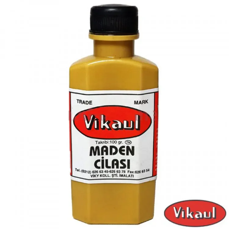 Vikaul Metal Parlatıcı - Maden Cilası, Kil 100 gr - 12 Adet Fiyatı, Yorumları ve Özellikleri