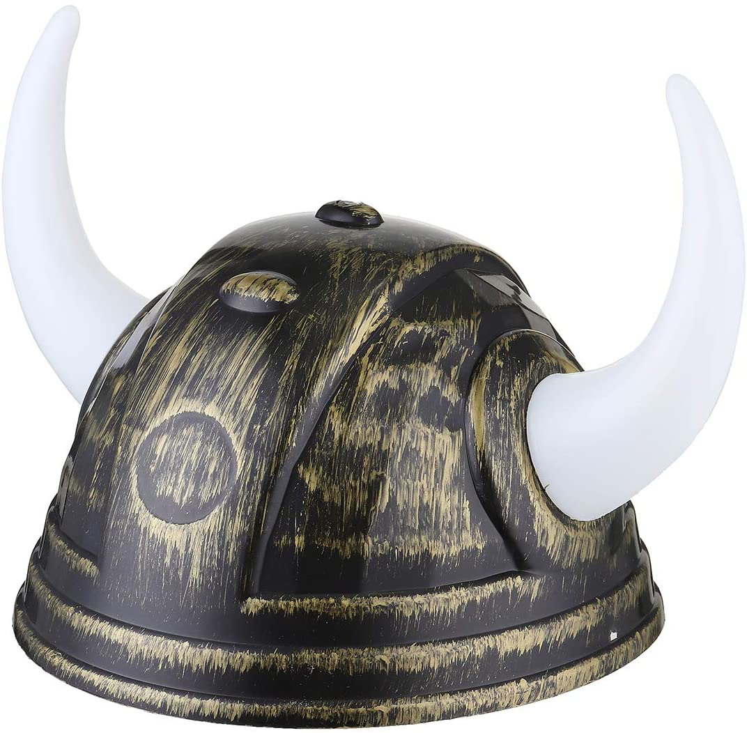 Viking Başlığı Asteriks Başlığı Altın Renk (4741)