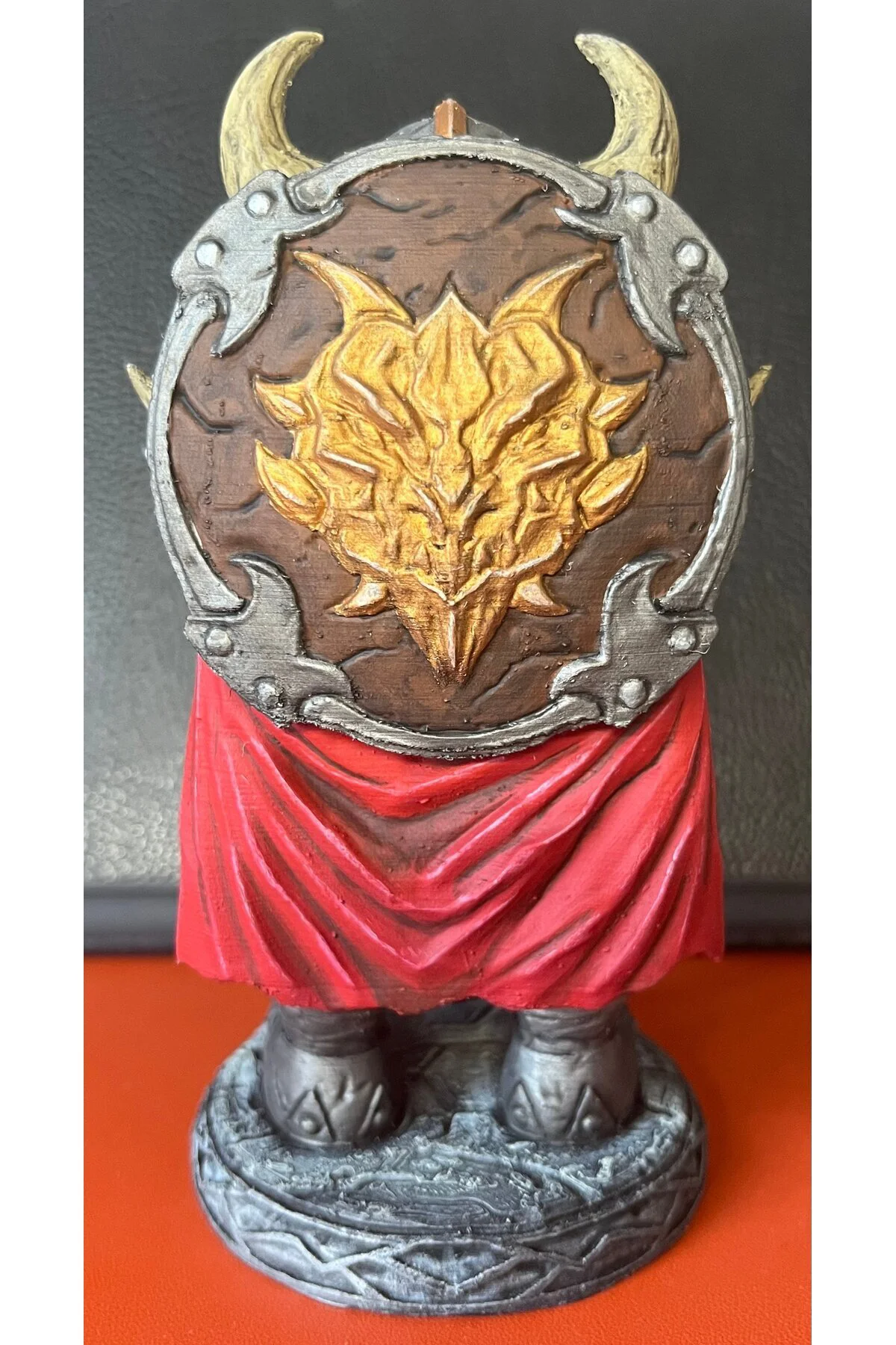 Viking Büst Viking Savaşçısı Dekoratif Obje 14CM