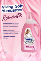 Viking Çamaşır Yumuşatıcısı Romantik 3 Litre 3 Adet