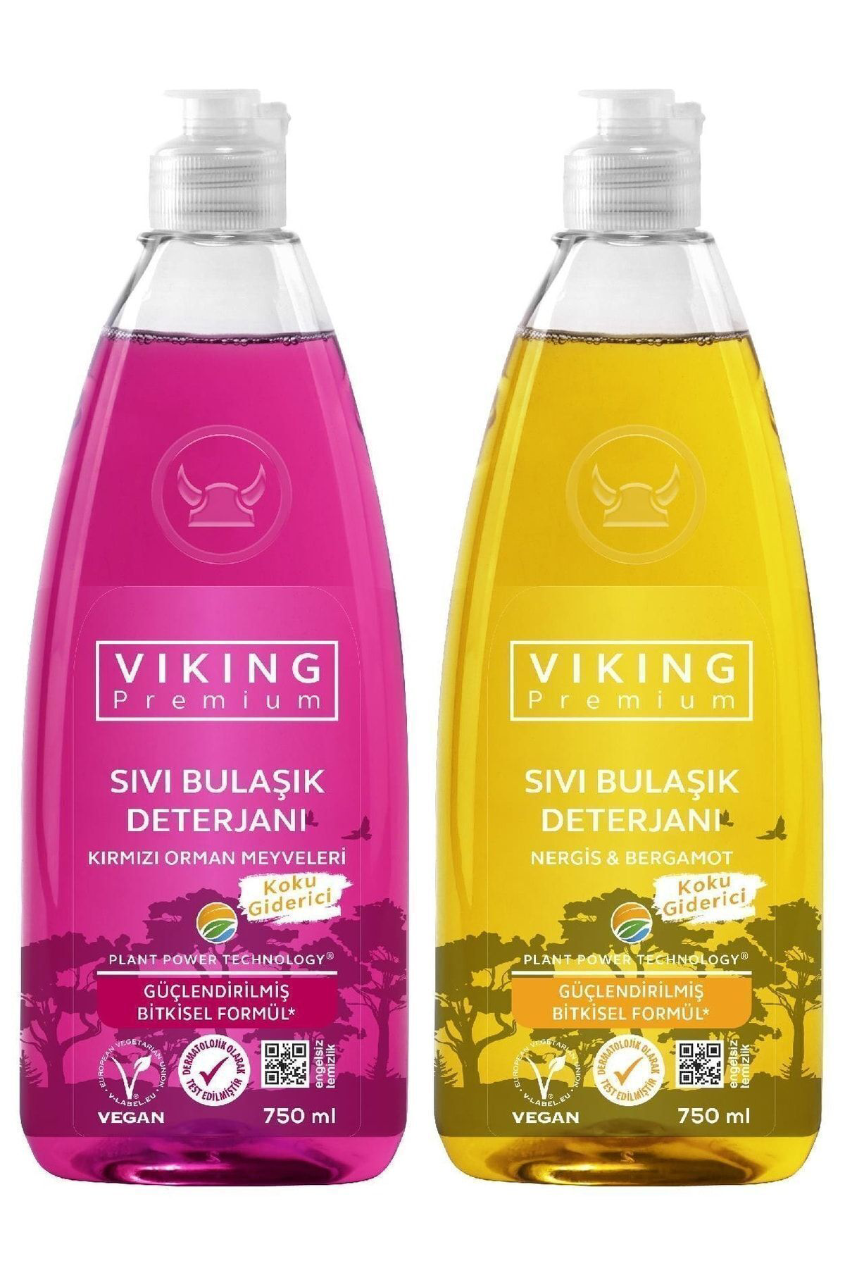 Viking  Premium Bulaşik Deterjani Orman Meyveleri&Nergis-Bergamot 