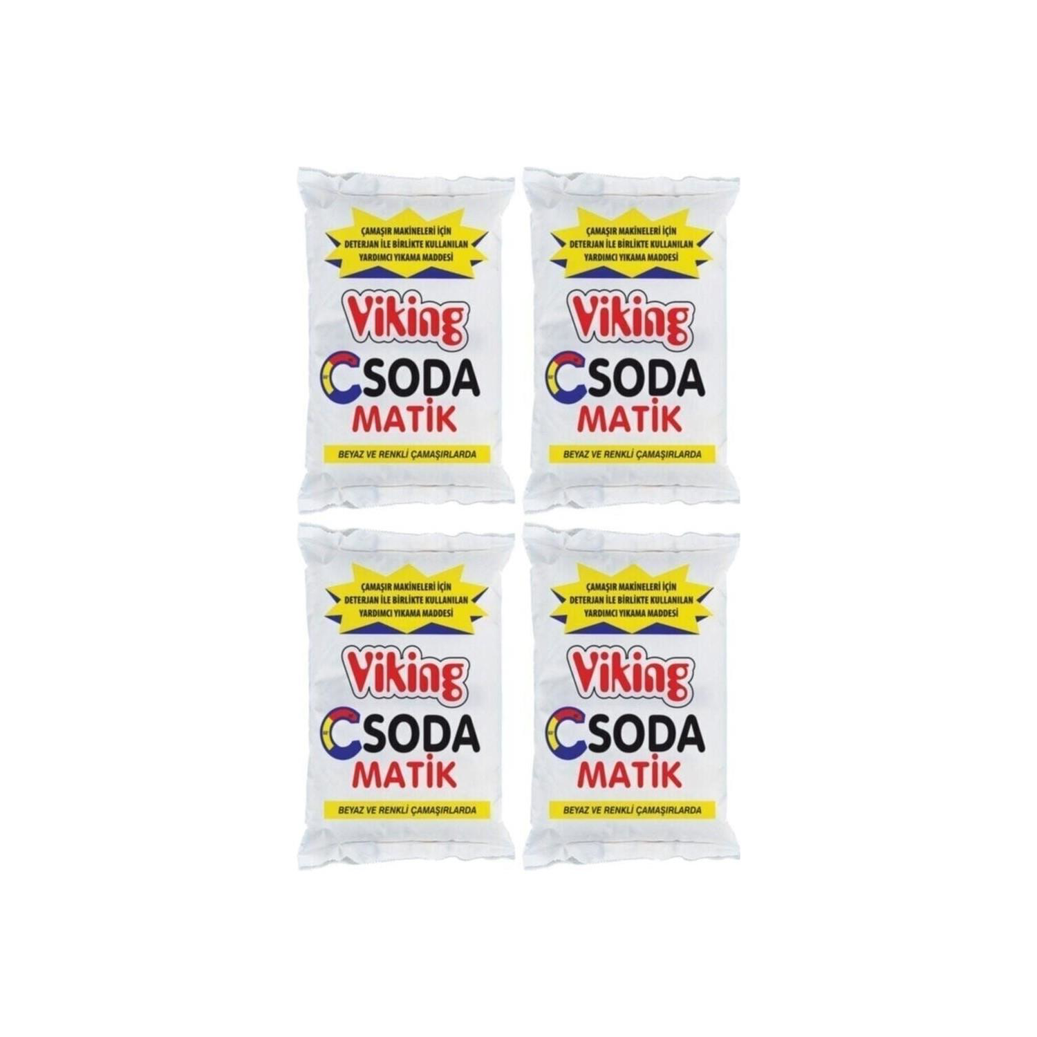 Viking  Toz Soda Matik 500 Gr 4 Adet