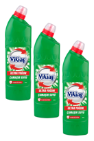 Viking  Ultra Yoğun Çamaşır Suyu Ada 764 Ml X 3 Adet