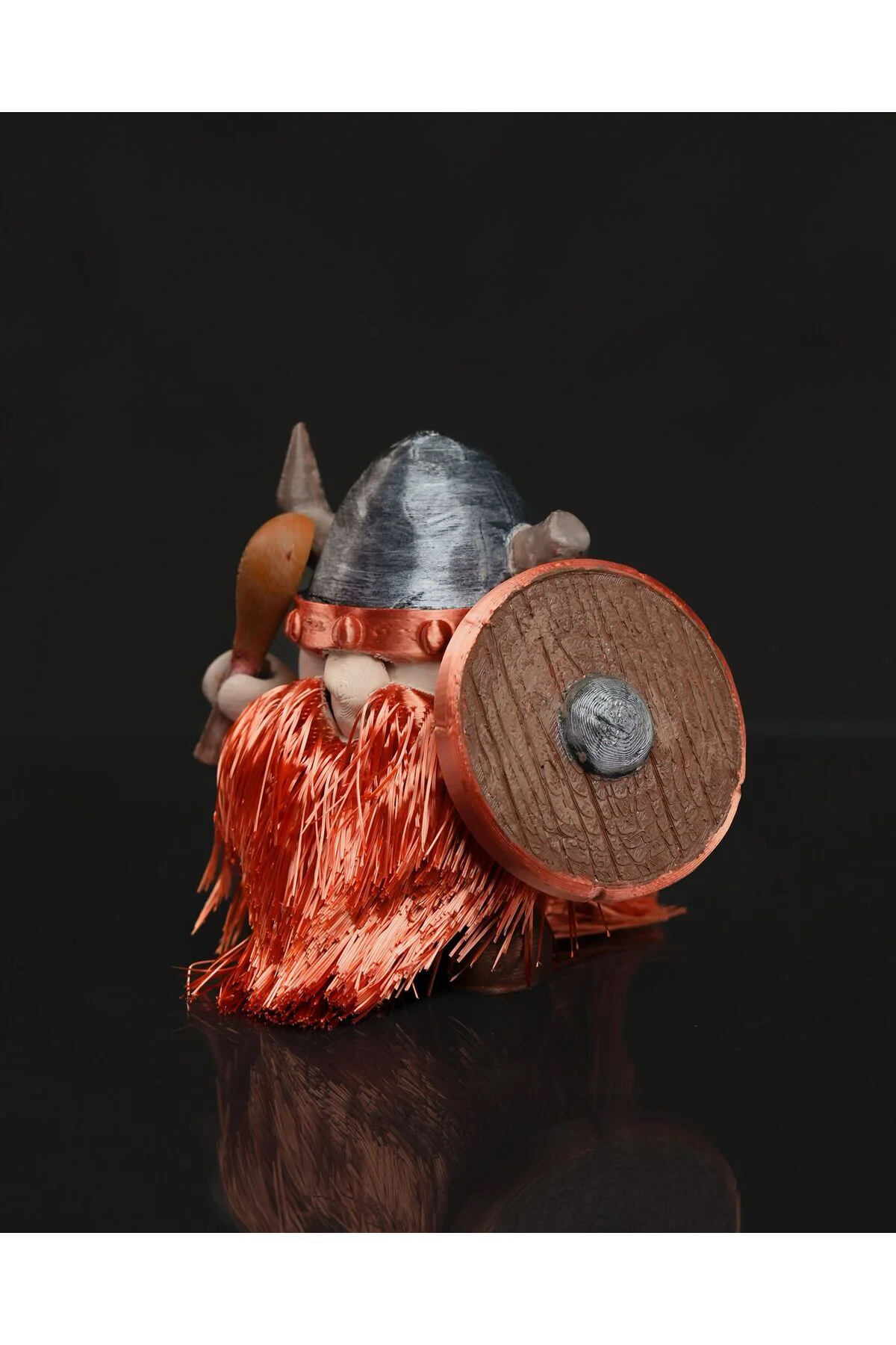 Vikingler Cüce Horn Helm Trio Harald Boynuzmiğfer Üçlüsü Figür