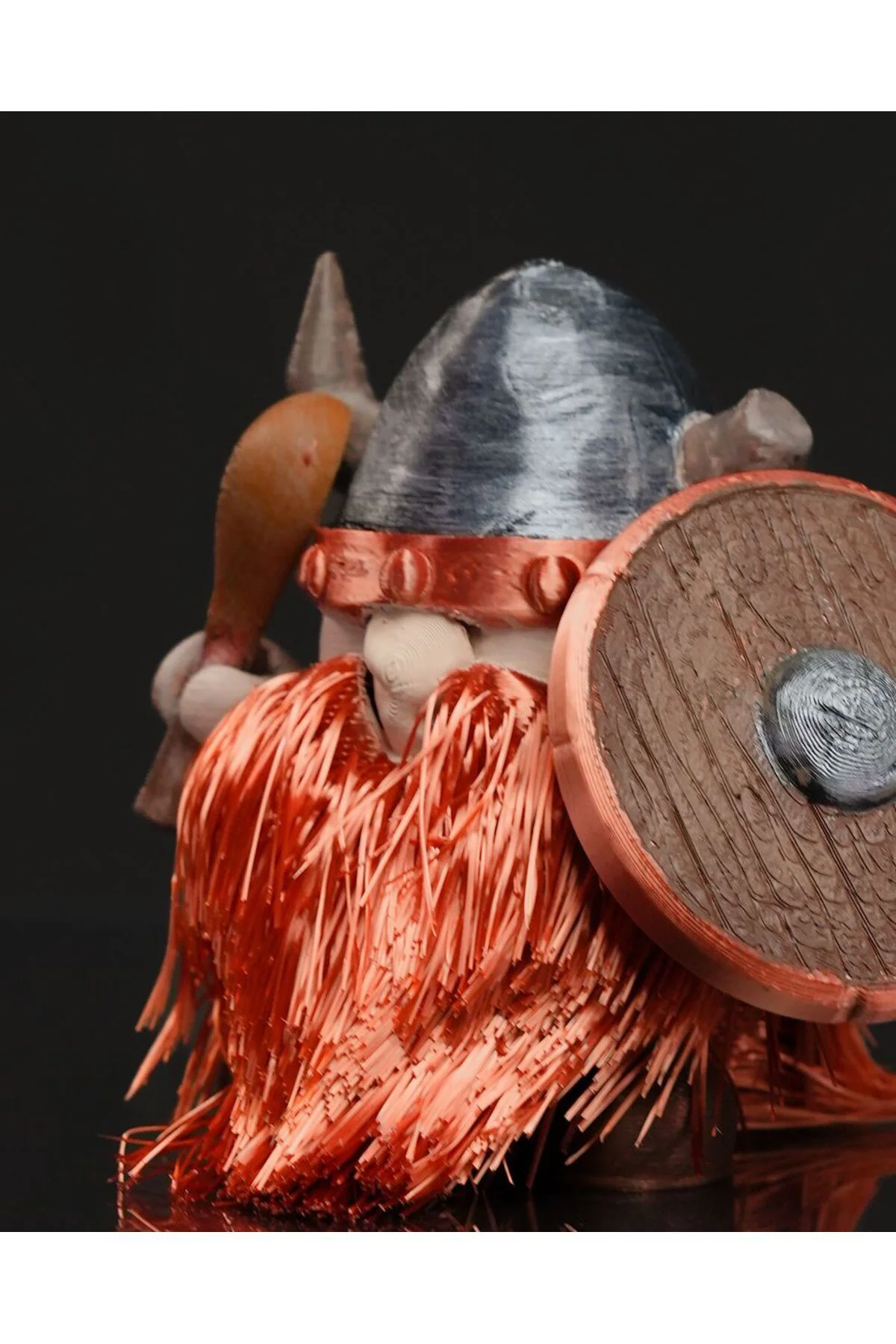 Vikingler Cüce Horn Helm Trio Harald Boynuzmiğfer Üçlüsü Figür