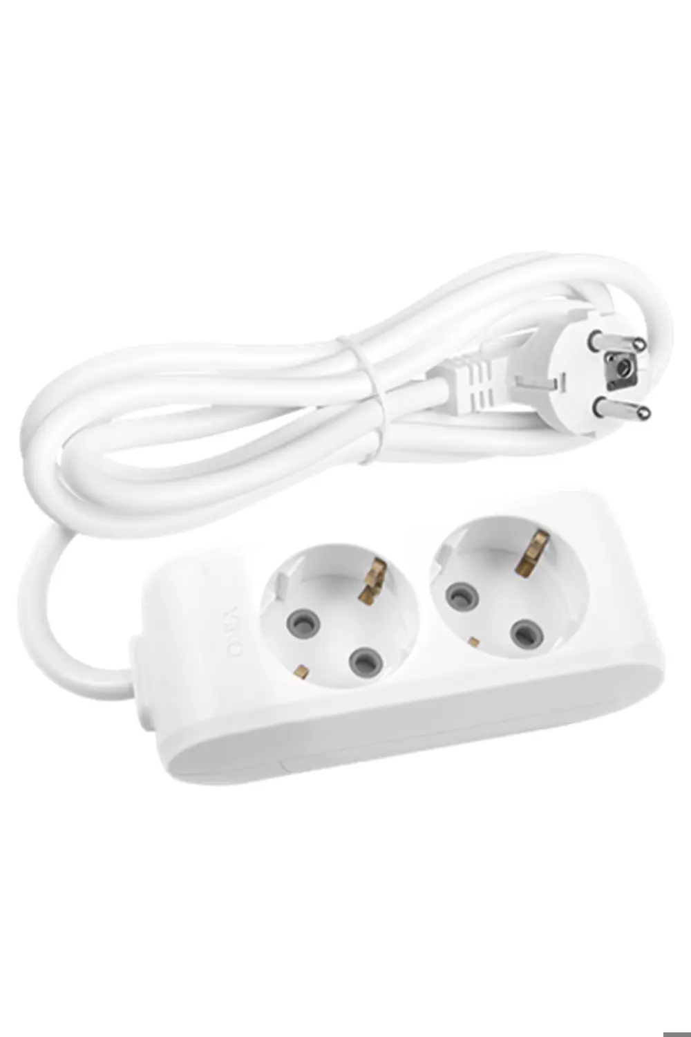 Viko İkili Priz Topraklı Kablolu Ç.K. 2 Metre