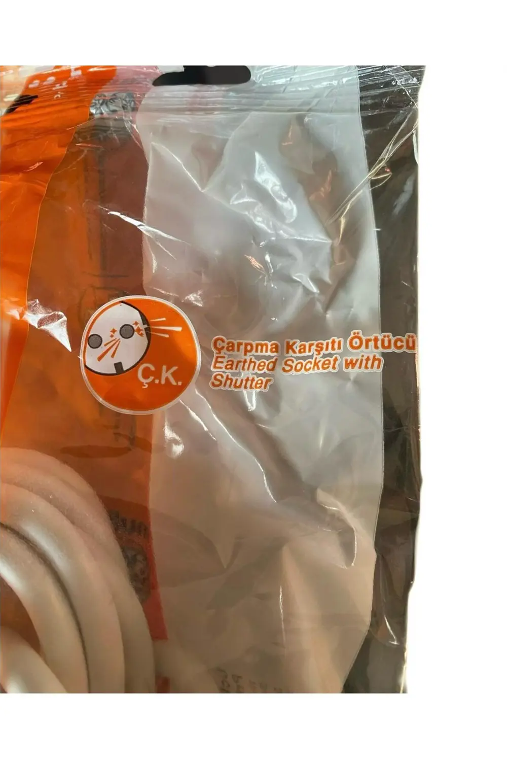 Viko üçlü priz 5 metre (topraklı - çk korumalı)