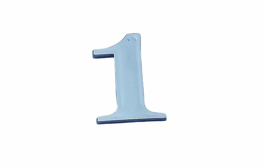 Villa Boy 1 Rakamı 8,5 cm Yapışkanlı Villa Boy 1 Rakamı 8,5 cm Yapışkanlı