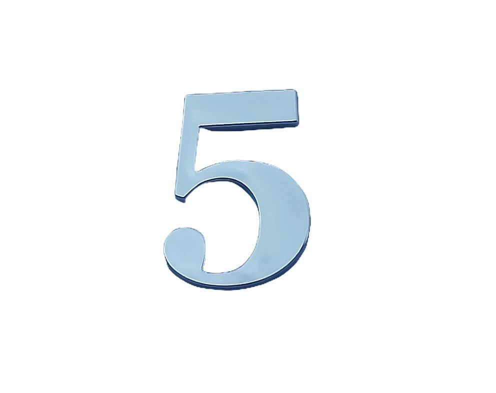 Villa Boy 5 Rakamı 8,5 cm Yapışkanlı Villa Boy 5 Rakamı 8,5 cm Yapışkanlı