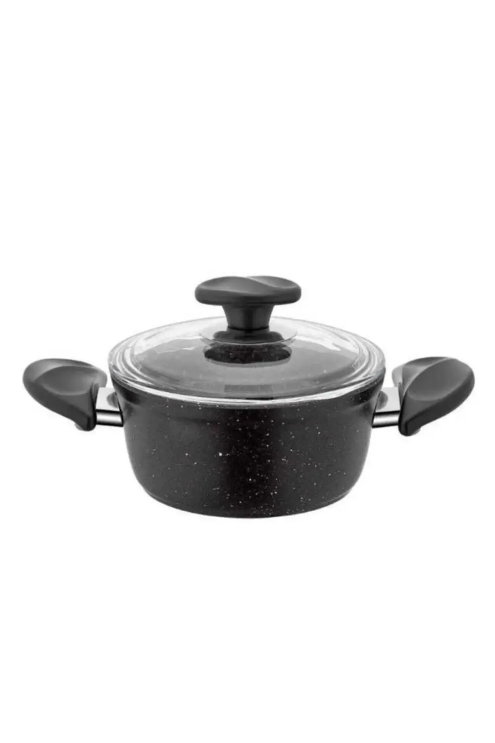 Vilma 18 Cm Dövme Tencere Siyah Kırçıl