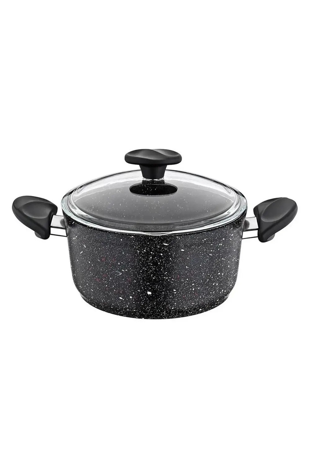 Vilma 20 Cm Dövme Tencere Siyah Kırçıl