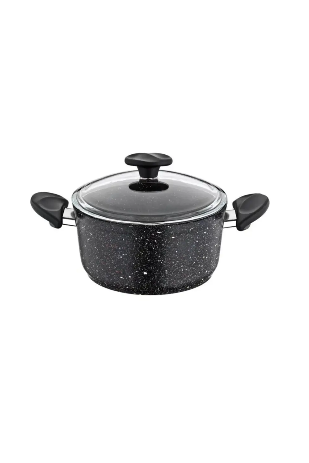 Vilma 26 Cm Dövme Tencere Siyah Kırçıl