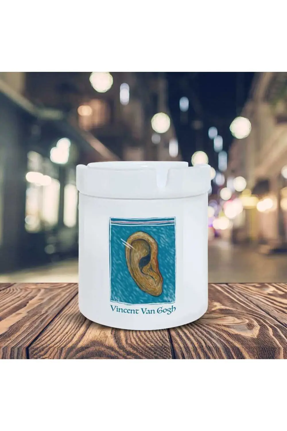 Vincent Van Gogh Kulak Baskılı Küllük Kül Tablası- Kl226