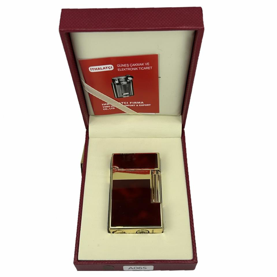 Çanta Yurdu Vindiesel Dupont Tarz Gazlı Çakmak Bordo