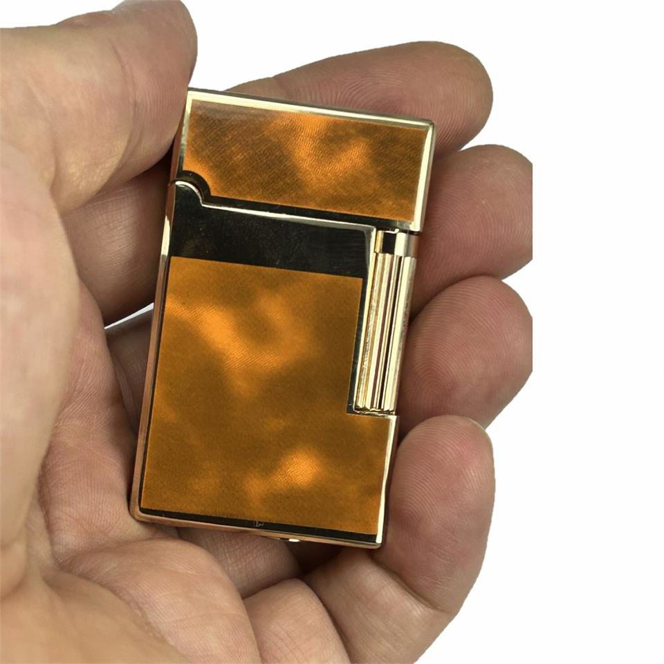 Çanta Yurdu Vindiesel Dupont Tarz Gazlı Çakmak Turuncu