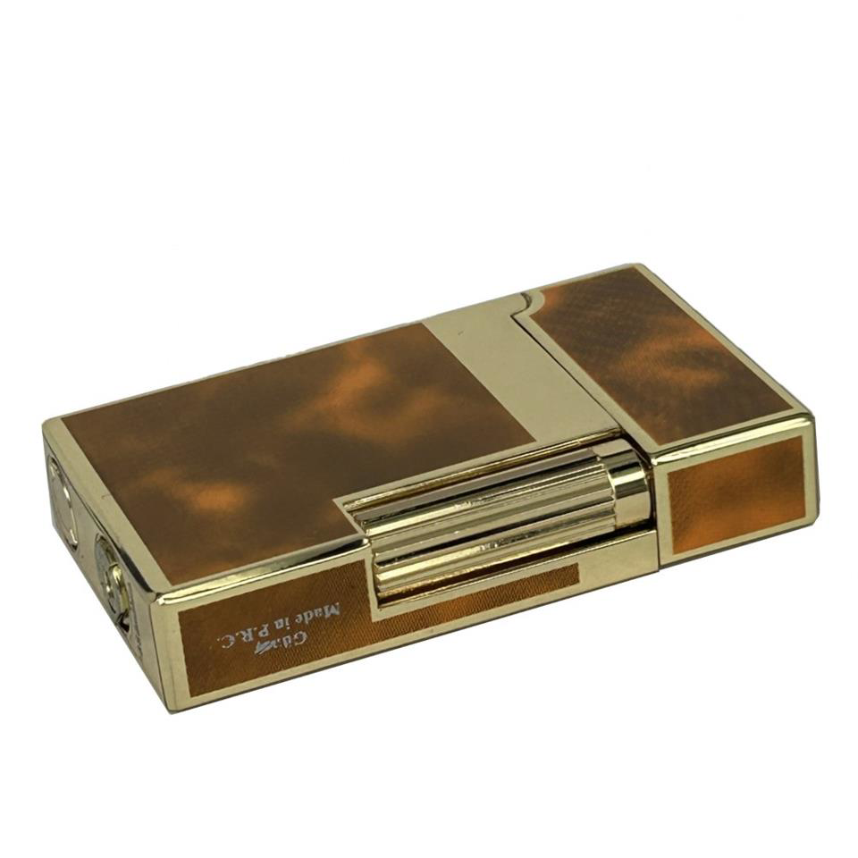 Çanta Yurdu Vindiesel Dupont Tarz Gazlı Çakmak Turuncu