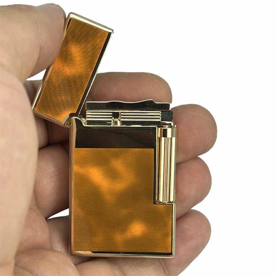 Çanta Yurdu Vindiesel Dupont Tarz Gazlı Çakmak Turuncu