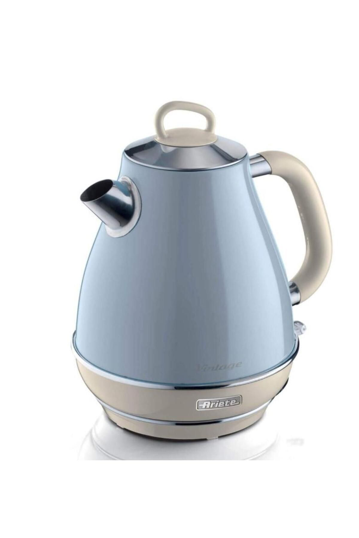 Vintage 2869 Çelik Kettle Mavi