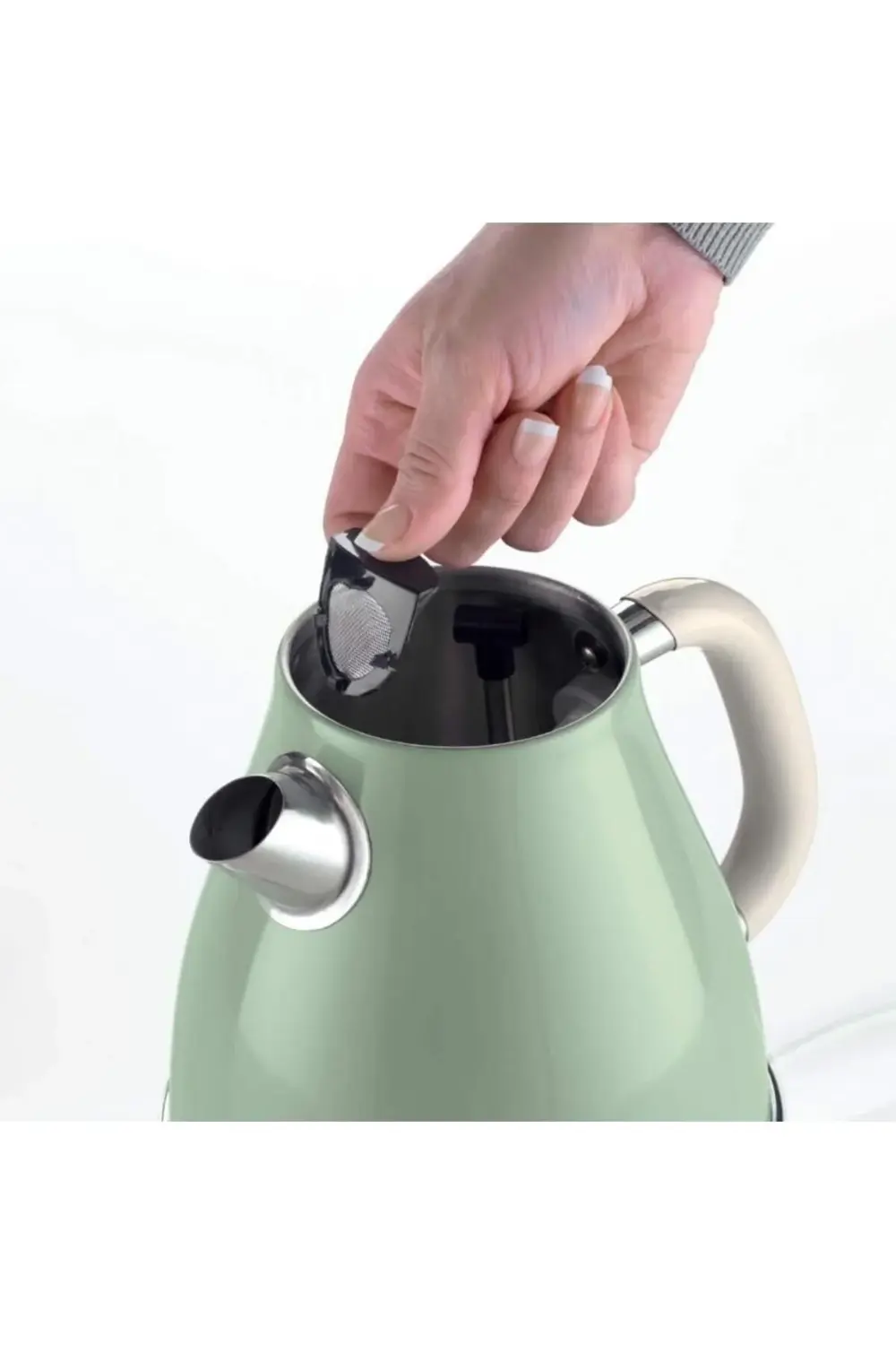 Ariete Vintage 2869 Çelik Kettle Yeşil
