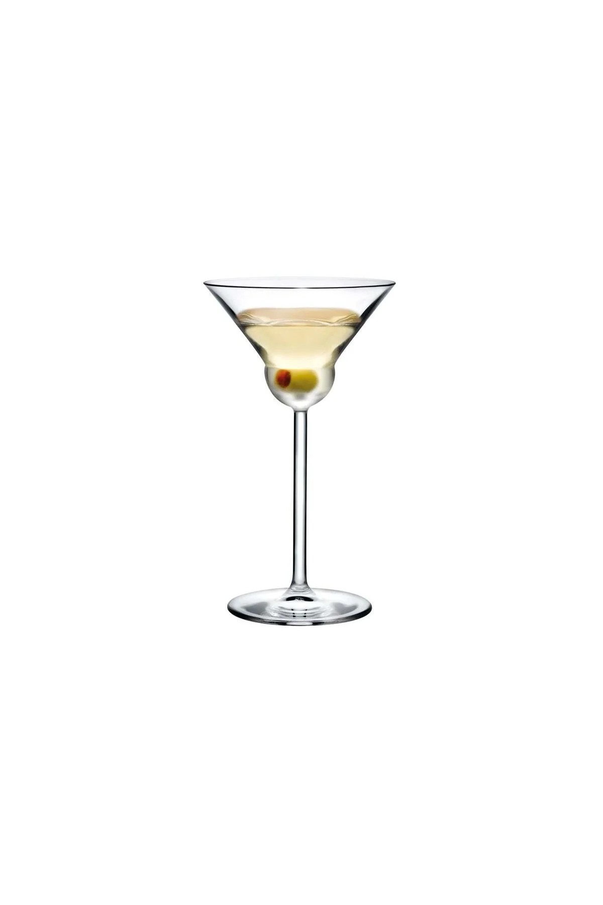 Vintage 2'li Kristal Cam Ayaklı Martini ve Kokteyl Kadehi Seti 19
