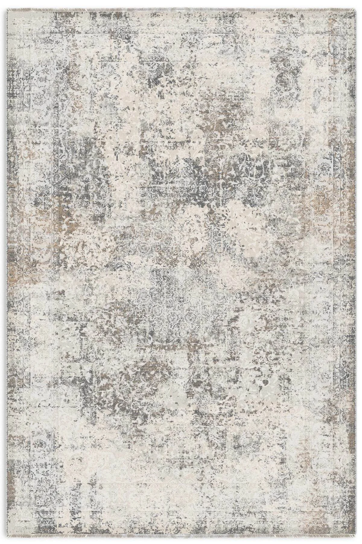 Vintage Bej Gri Şönil Halı Kilim Yolluk Kaymaz Yıkanabilir Saçaklı Salon Mutfak Koridor Vintage Bej Gri Şönil Halı Kilim Yolluk Kaymaz Yıkanabilir Saçaklı Salon Mutfak Koridor