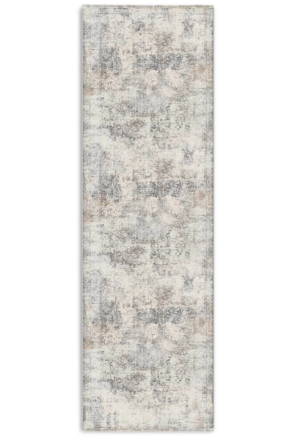 Vintage Bej Gri Şönil Halı Kilim Yolluk Kaymaz Yıkanabilir Saçaklı Salon Mutfak Koridor Vintage Bej Gri Şönil Halı Kilim Yolluk Kaymaz Yıkanabilir Saçaklı Salon Mutfak Koridor