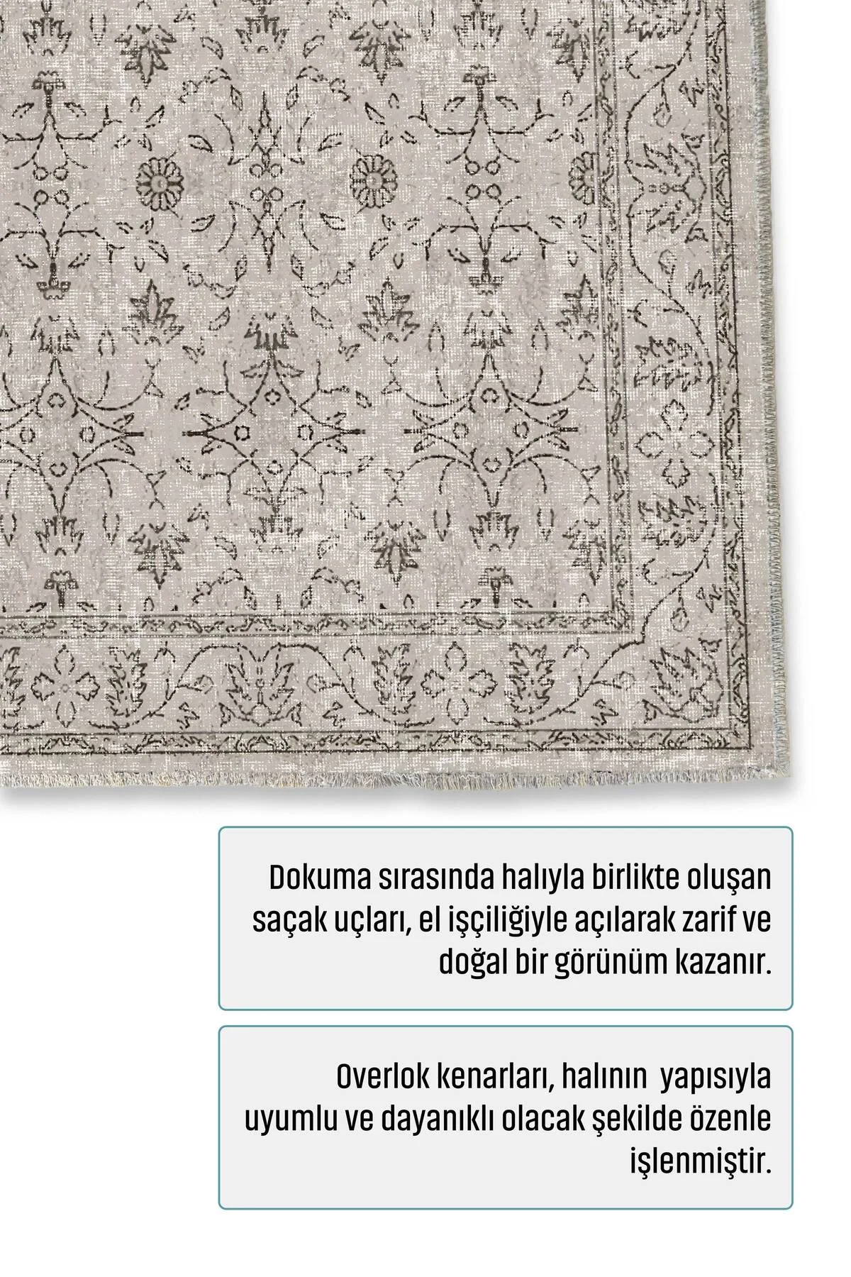 Vintage Bej Şönil Halı Kilim Yolluk Kaymaz Yıkanabilir Salon Oturma Odası Mutfak Koridor Vintage Bej Şönil Halı Kilim Yolluk Kaymaz Yıkanabilir Salon Oturma Odası Mutfak Koridor