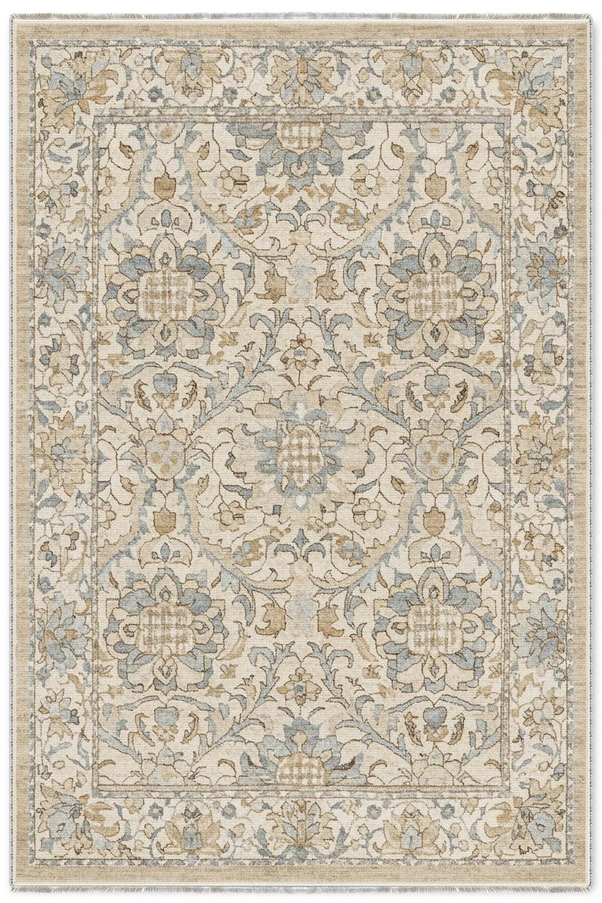 Vintage Bej Şönil Halı Kilim Yolluk Kaymaz Yıkanabilir Salon Oturma Odası Mutfak Koridor Vintage Bej Şönil Halı Kilim Yolluk Kaymaz Yıkanabilir Salon Oturma Odası Mutfak Koridor