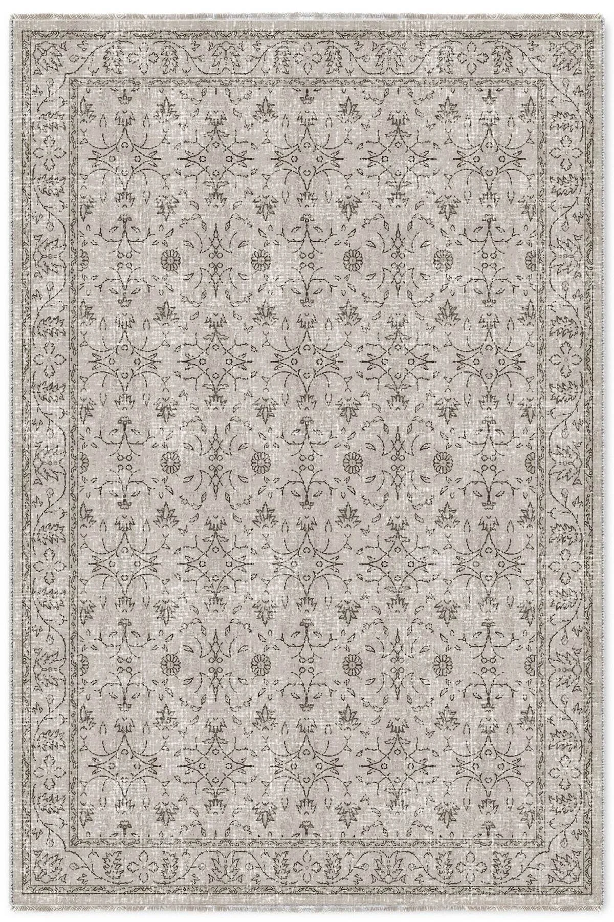 Vintage Bej Şönil Halı Kilim Yolluk Kaymaz Yıkanabilir Salon Oturma Odası Mutfak Koridor Vintage Bej Şönil Halı Kilim Yolluk Kaymaz Yıkanabilir Salon Oturma Odası Mutfak Koridor