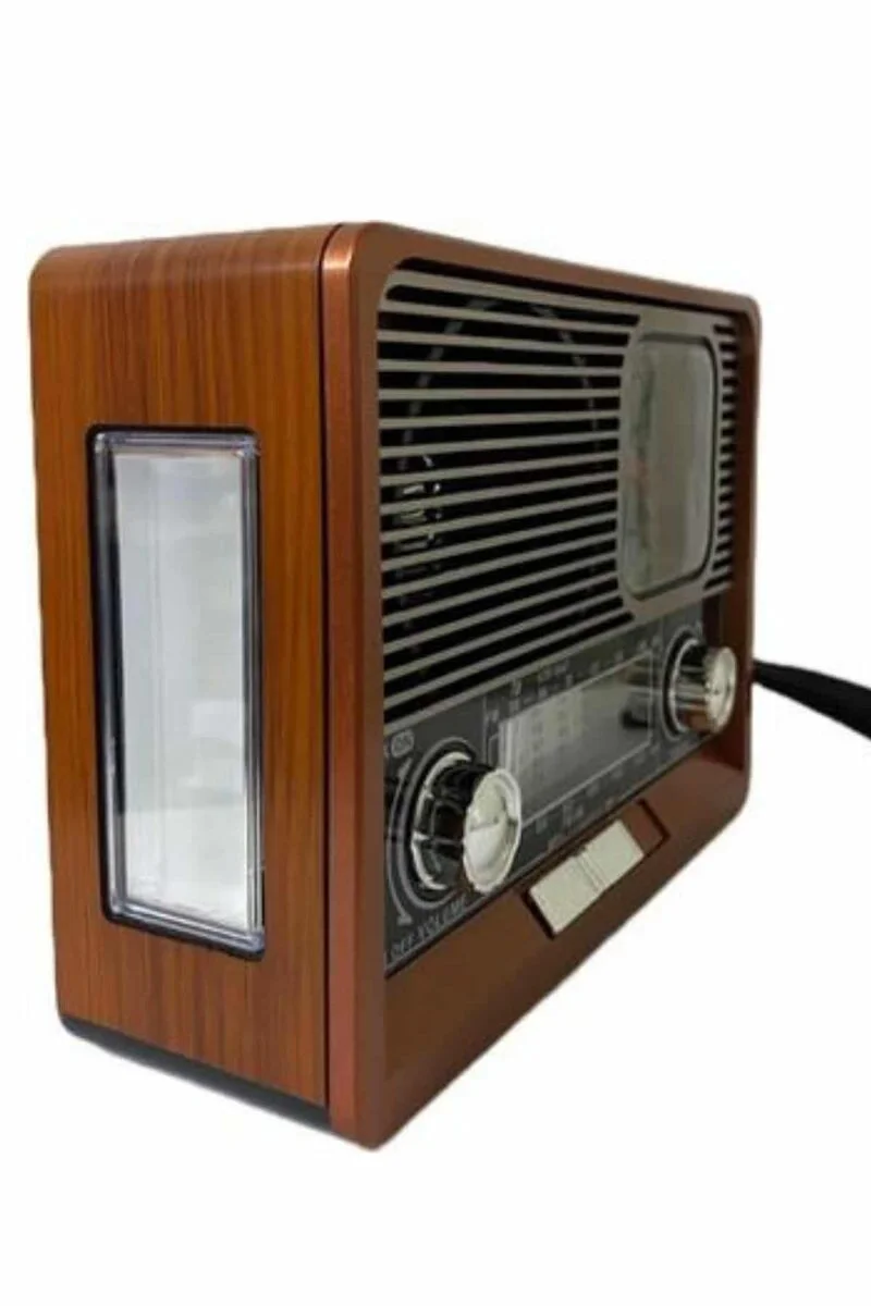 Vintage Bluetooth Radyo - Taşınabilir Nostaljik Hoparlör